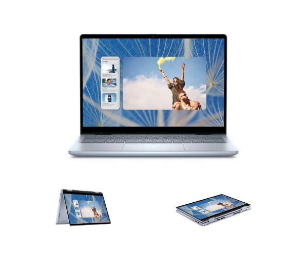 Dell Insp 7440 2in1/Core 5 120U/1x16GB/1TB SSD/14.0” FHD+ Touch/Intel Graphics/FgrPr/WL…