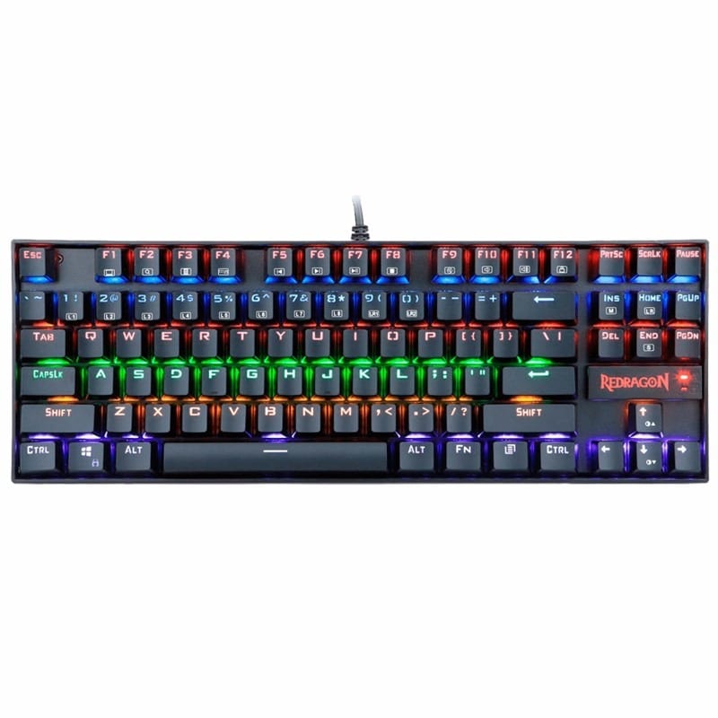 Redragon Kumara RGB Mechanical Gaming Keyboard - Black - Image 2